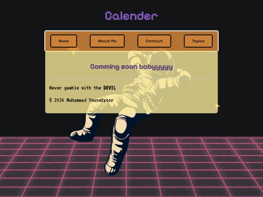 calender screenshot