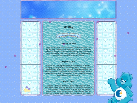 blog screenshot