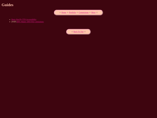 guides screenshot