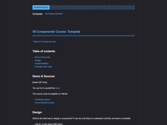50-components-course-template screenshot