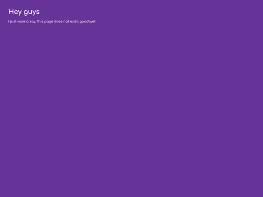 not_found screenshot