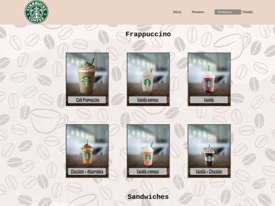 productos screenshot