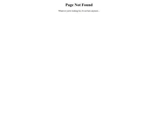 not_found screenshot