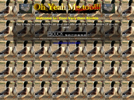hoorayduckblinkie screenshot