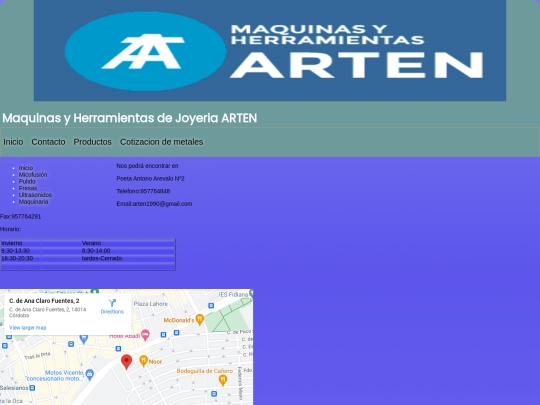 contacto screenshot
