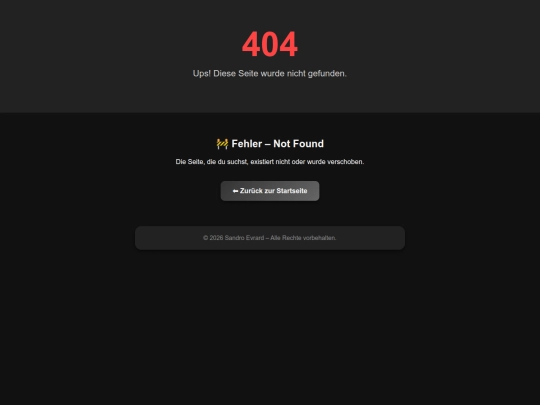not_found screenshot