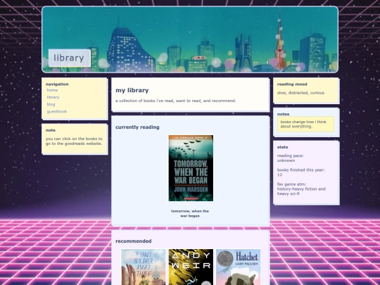 library screenshot