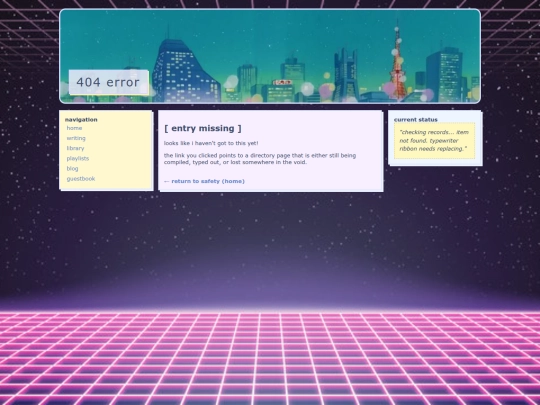 not_found screenshot
