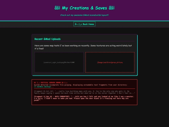 creations screenshot