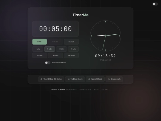 timer screenshot