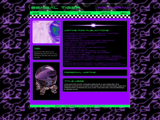 writing screenshot