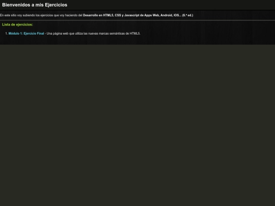 index screenshot