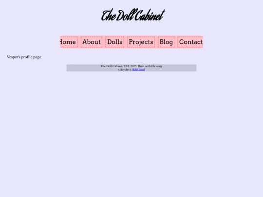 dolls/vespertilio screenshot