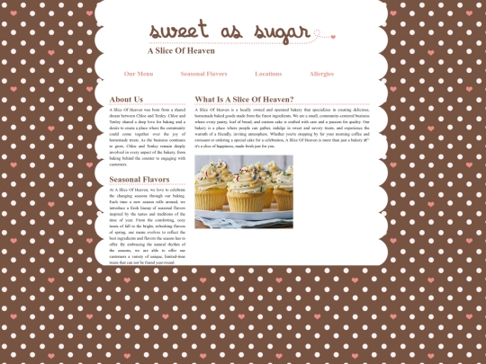 menu screenshot
