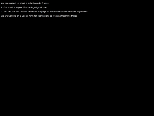submissions screenshot