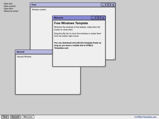 G.G.F. Page screenshot