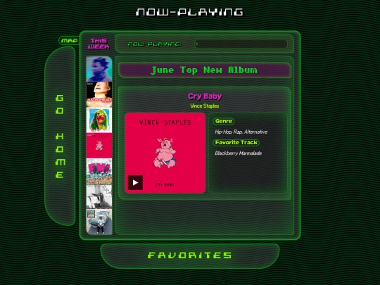 pages/music screenshot