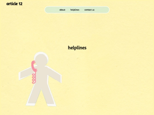 L2/helplines screenshot