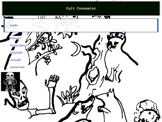links screenshot