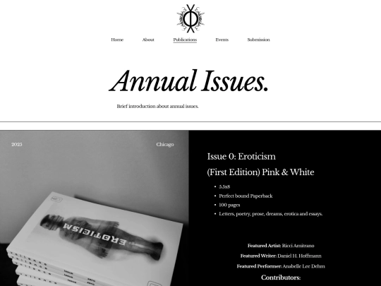annual-issues screenshot