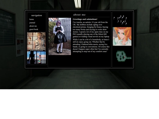 about-me screenshot