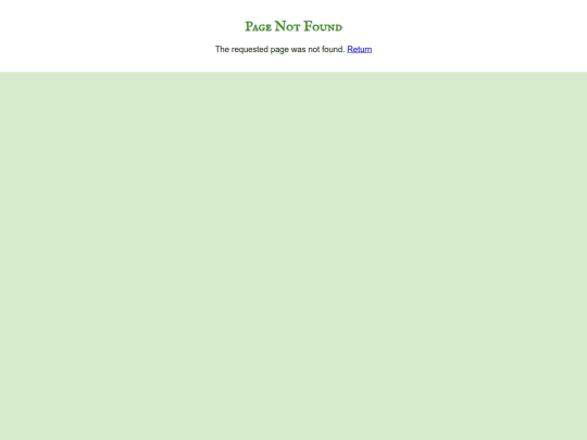 not_found screenshot
