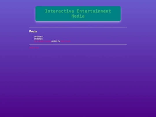 games screenshot