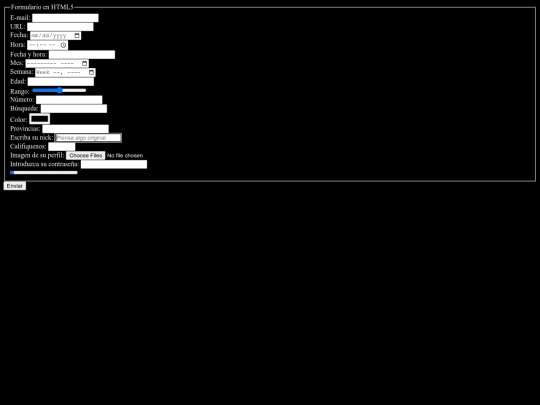 formularioHTML5 screenshot