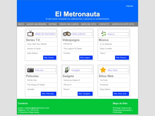4.4.2 Eventos - Metronauta screenshot