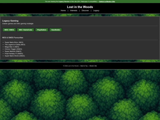 legacy/legacy-legacy screenshot