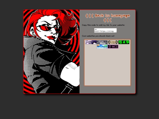 links screenshot