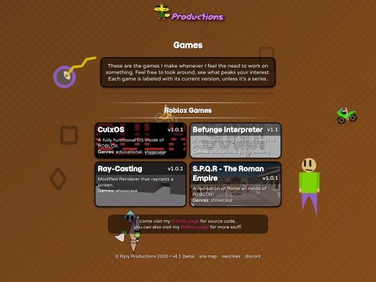 games screenshot