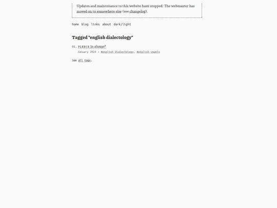 tags/english-dialectology screenshot