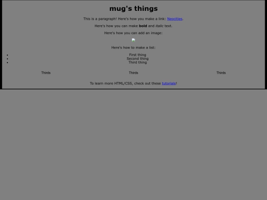 index screenshot