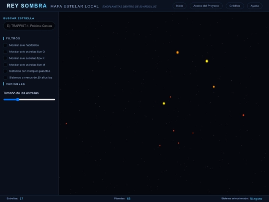 stellar-map screenshot