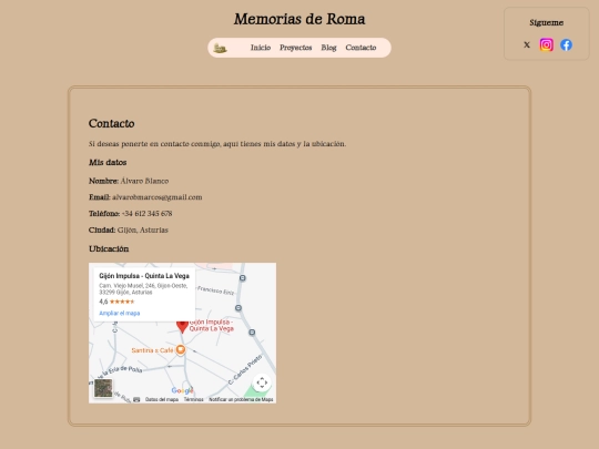 contacto screenshot