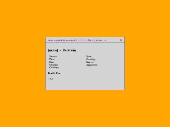 oc/remora/relations screenshot