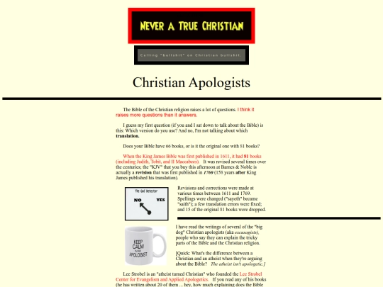 apologists screenshot