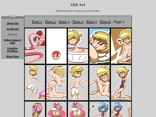 Page7OldArt screenshot