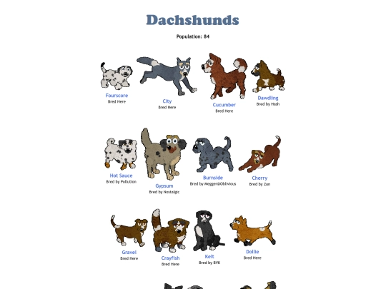 dachshunds screenshot