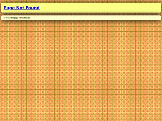 not_found screenshot