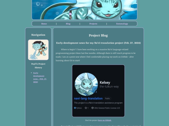 projects screenshot