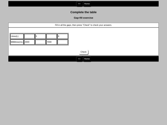 Capacity/Conversion/3 screenshot
