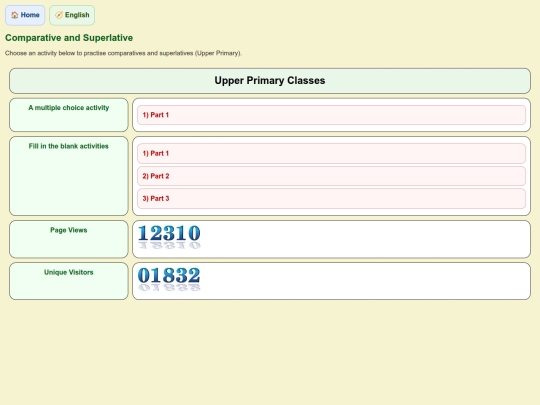 Comparative_Superlative screenshot