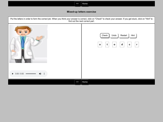 English/Jobs/doctor screenshot