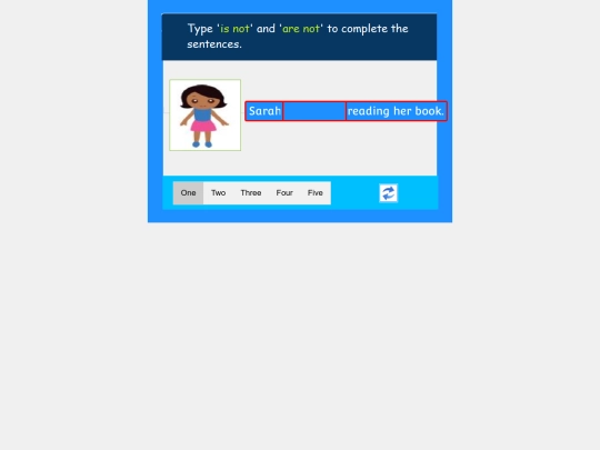 English/Miscellaneous_Activity/Grade3/4 screenshot