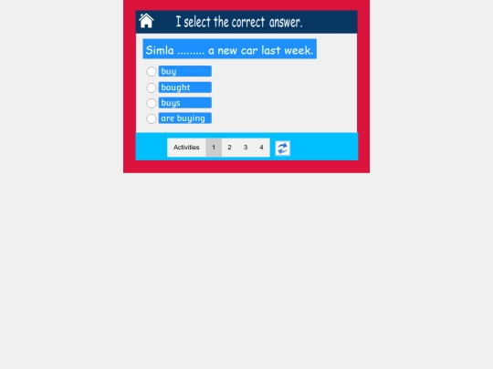 English/Miscellaneous_Activity/Simple Past Tense Part 3/3 screenshot