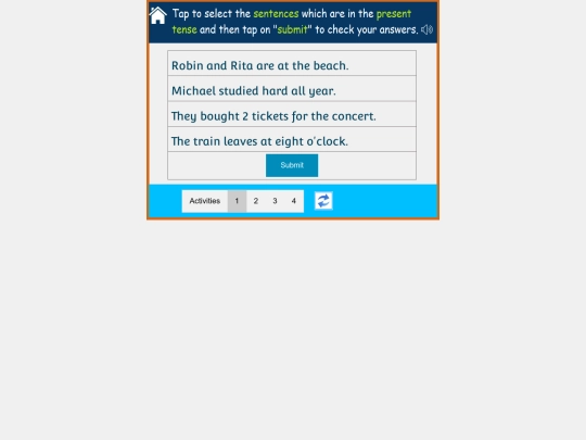 English/Miscellaneous_Activity/Simple Present Tense Part3/5 screenshot