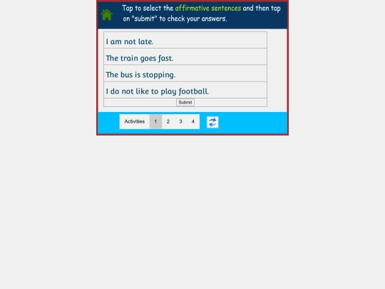English/Miscellaneous_Activity/activities_part1/Affirmative screenshot