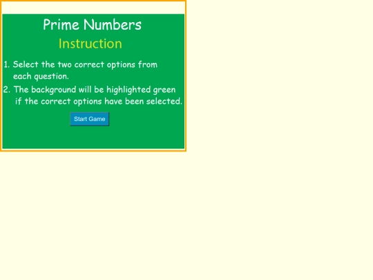 Maths/Prime  Numbers screenshot